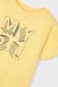 Băieți Mayoral tricou de bumbac pentru copii 170.5F.Mini.PPYA galben