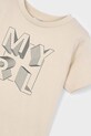 Băieți Mayoral tricou de bumbac pentru copii 170.5F.Mini.PPYA bej