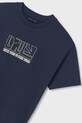 Băieți Mayoral tricou de bumbac pentru copii 840.7C.Junior.PPYA bleumarin