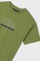 Chłopiec Mayoral t-shirt bawełniany dziecięcy 840.7C.Junior.PPYA zielony