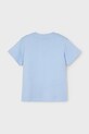 Detské bavlnené tričko Mayoral 1053.3C.Baby.PPYA modrá SS25