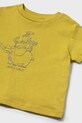 CHLAPEC Dětské bavlněné tričko Mayoral 1054.3C.Baby.PPYA žlutá
