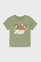 Mayoral t-shirt in cotone per bambini cotone verde 1055.3C.Baby.PPYA