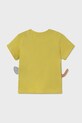 Detské bavlnené tričko Mayoral 1061.3F.Baby.PPYA zelená SS25