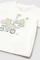 Детская хлопковая футболка Mayoral бежевый 1062.3G.Baby.PPYA