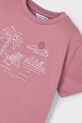 Mayoral t-shirt dziecięcy czerwony 3026.5B.Mini.PPYA