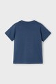Мальчик Детская хлопковая футболка Mayoral 3029.5D.Mini.PPYA тёмно-синий