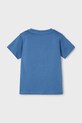 Mayoral tricou de bumbac pentru copii 3030.5D.Mini.PPYA bleumarin SS25