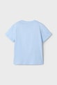 Dječja pamučna majica kratkih rukava Mayoral 3034.5E.Mini.PPYA plava SS25