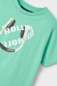 Mayoral tricou de bumbac pentru copii 2-pack verde 3040.5G.Mini.PPYA