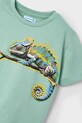 BIMBO Mayoral t-shirt in cotone per bambini 3045.5H.Mini.PPYA verde