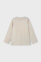 Chłopiec Mayoral longsleeve bawełniany dziecięcy 3052.5H.Mini.PPYA beżowy