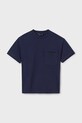 Mayoral tricou de bumbac pentru copii print bleumarin 6004.7B.Junior.PPYA