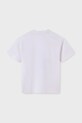 Băieți Mayoral tricou de bumbac pentru copii 6006.7C.Junior.PPYA alb