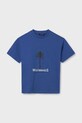 Mayoral tricou de bumbac pentru copii print violet 6009.7D.Junior.PPYA