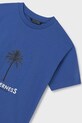 Băieți Mayoral tricou de bumbac pentru copii 6009.7D.Junior.PPYA violet