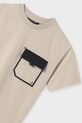 Mayoral tricou copii bej 6012.7E.Junior.PPYA
