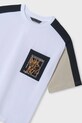 Băieți Mayoral tricou de bumbac pentru copii 6015.7F.Junior.PPYA bej