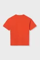 Mayoral t-shirt in cotone per bambini 6016.7F.Junior.PPYA rosso SS25