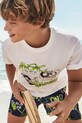 Mayoral tricou de bumbac pentru copii 2-pack bleumarin 6018.7F.Junior.PPYA