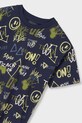 Mayoral tricou de bumbac pentru copii bleumarin 6019.7F.Junior.PPYA