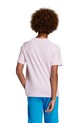 Детская хлопковая футболка adidas Originals JC5862 розовый