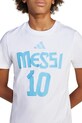 Дитяча бавовняна футболка adidas Performance MESSI JJ1416