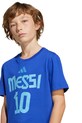 Дитяча бавовняна футболка adidas Performance MESSI JJ1417