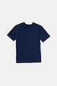 Детская хлопковая футболка adidas Performance JN4151 голубой SS25
