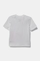 adidas Performance tricou de bumbac pentru copii JN4155 alb SS25