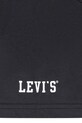 Levi's gyerek pamut póló "LS" MONOGRAM TEE 8EL402 fekete
