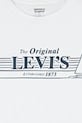 Αγορίστικα Παιδικό μπλουζάκι Levi's MID DAY SAIL TEE 8EM283 λευκό