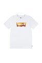 Levi's tricou copii GOLDEN GLOW BATWING TEE print alb 9EM295