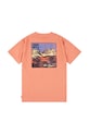 Дитяча футболка Levi's CANYON LANDSCAPE TEE 9EM301 помаранчевий SS25
