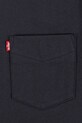 Chłopiec Levi's t-shirt bawełniany dziecięcy SUNSET POCKET TEE 8EM359 czarny