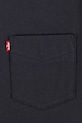 Момче Детска памучна тениска Levi's SUNSET POCKET TEE 8EM359 черен