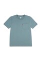 Levi's t-shirt bawełniany dziecięcy SUNSET POCKET TEE bawełna niebieski 9EM359