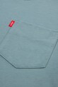 Chłopiec Levi's t-shirt bawełniany dziecięcy SUNSET POCKET TEE 9EM359 niebieski
