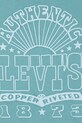Παιδικό μπλουζάκι Levi's SUN BURST TEE τιρκουάζ 9EM655