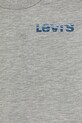 Αγορίστικα Παιδικό μπλουζάκι Levi's NEW WAVE SPORTSWEAR LOGO TEE 8EM659 γκρί