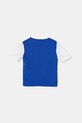 adidas Performance t-shirt dziecięcy DP3217 niebieski SS25
