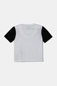 adidas Performance tricou copii DP3221 alb SS25