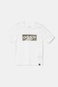 Детская хлопковая футболка adidas хлопок белый JX6871