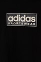 Мальчик Детская хлопковая футболка adidas JX6870 чёрный
