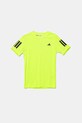 adidas Performance tricou copii print verde JI9252