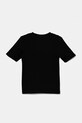Chłopiec adidas t-shirt bawełniany dziecięcy JM8234 czarny