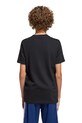 adidas t-shirt bawełniany dziecięcy JM8234 czarny
