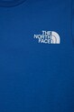 Dječaci Dječja pamučna majica kratkih rukava The North Face BOX NSE S/S TEE NF0A89VT59J1 plava