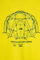 Băieți The North Face tricou de bumbac pentru copii GRAPHIC RELAXED S/S TEE NF0A8AXGJE31 verde