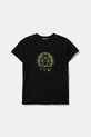 The North Face gyerek pamut póló GRAPHIC RELAXED S/S TEE pamut fekete NF0A8AXGJK31